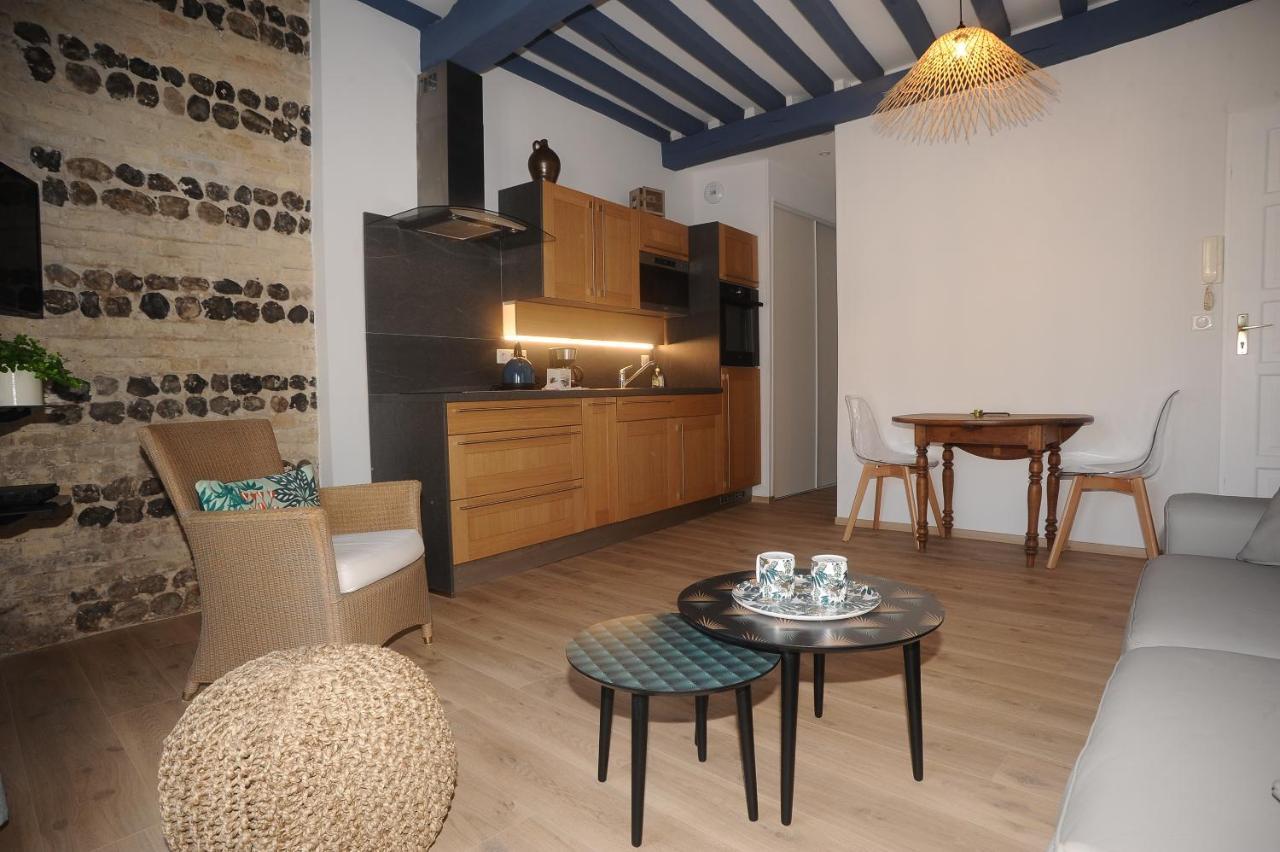 Au Colombage Bleu 2 A 4 Pers Appartement Dieppe Buitenkant foto